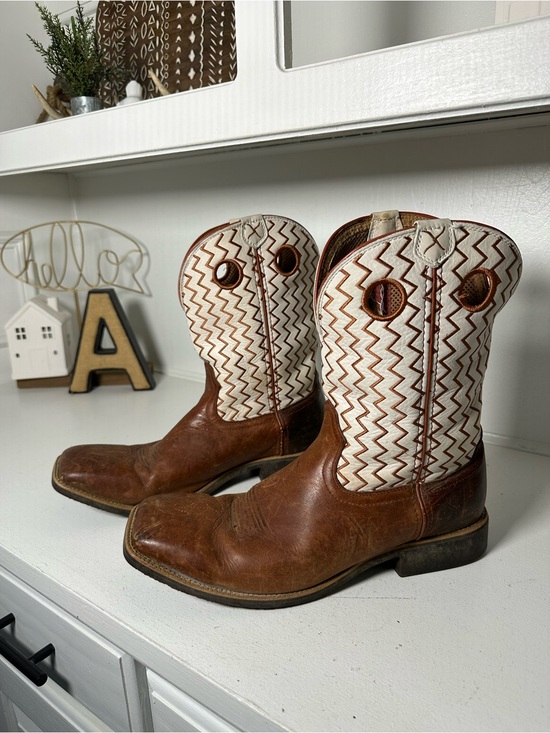 Twisted X Other - Twisted X Cowboy Work Boots Men's 12D Brown Leather CellStretch Western Boots